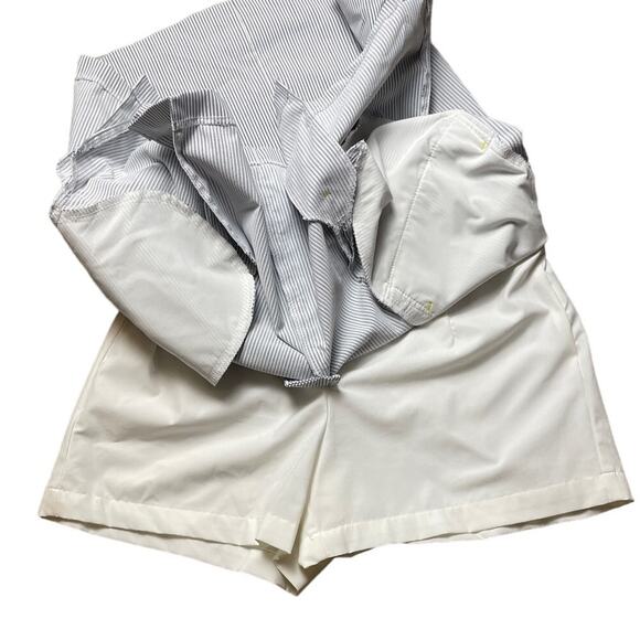 Nike Golf Tour Dri-Fit Pop Pleats Performance Pin Stripe Skort Size 6 - Picture 7 of 10